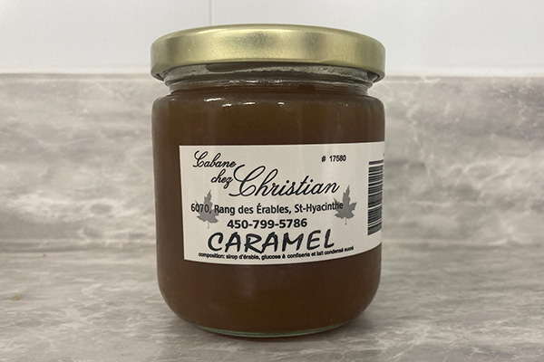 Caramel à l’érable Montérégie